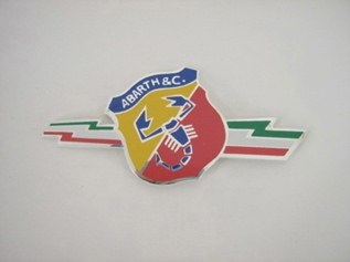 ABARTH LIGHTNING BOLT STICKER