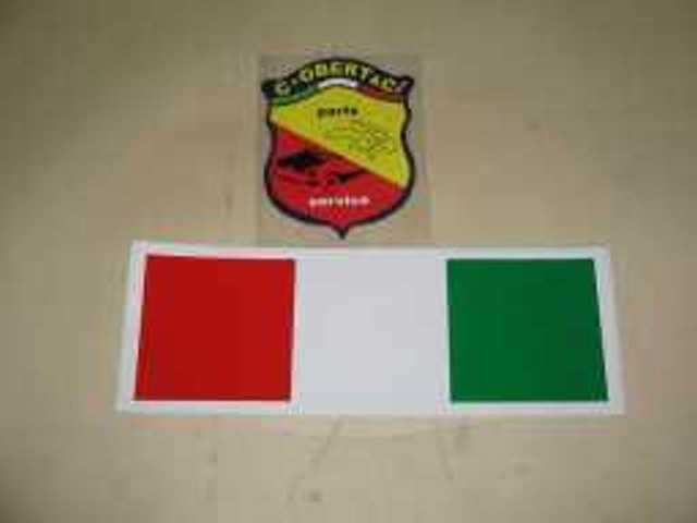 ITALIAN TRI COLOR STICKER