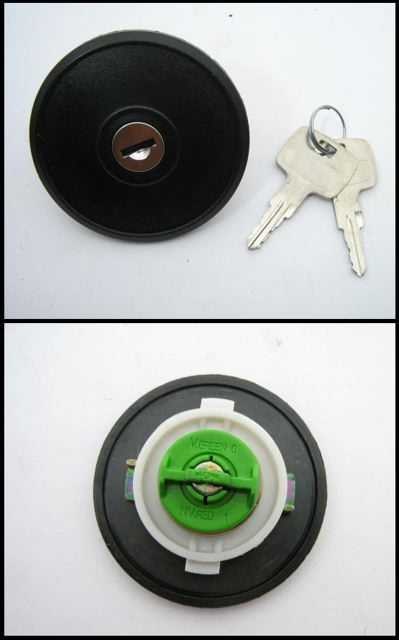 LOCKING GAS CAP WITH KEYS