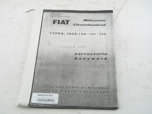 103 E BODY PARTS BOOK, COPY
