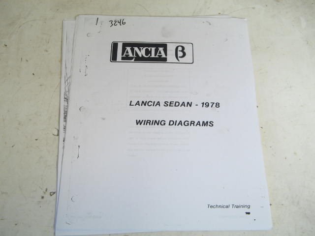 1978 WIRING DIAGRAM, COPY