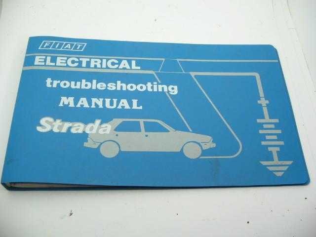 ELECTRICAL T/S MANUAL, COPY