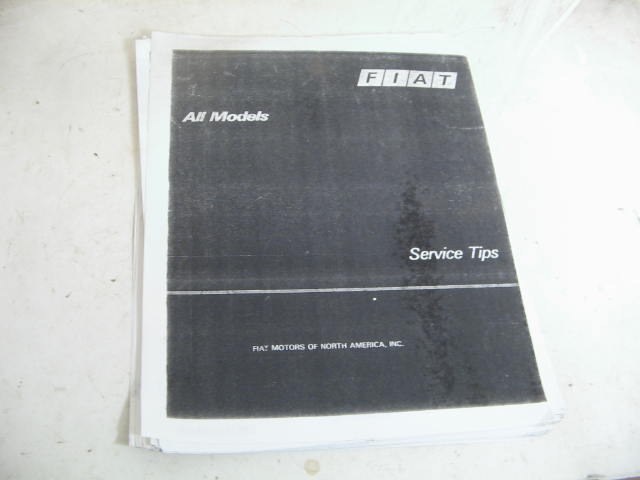 SERVICE TIPS, COPY