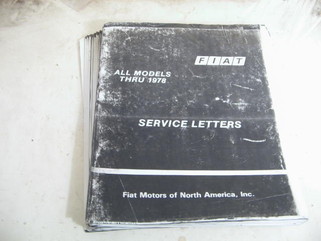 SERVICE LETTERS, COPY