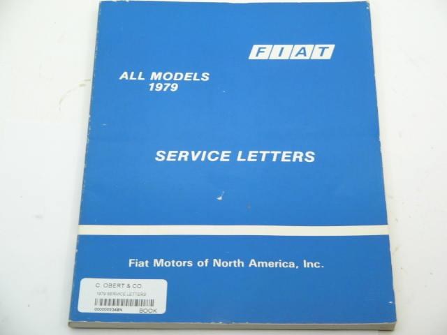 1979 SERVICE LETTERS, COPY