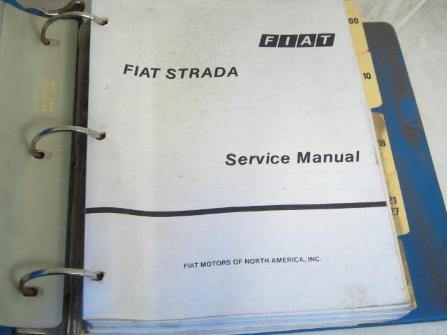 1979-80 SERVICE MANUAL, COPY