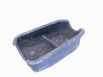 OIL PAN WITH 2 MUFFLER MOUNTS