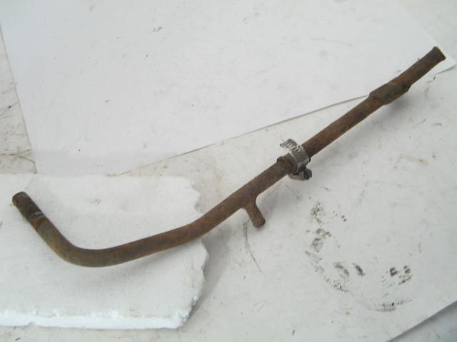 HEATER RETURN STEEL PIPE, LEFT