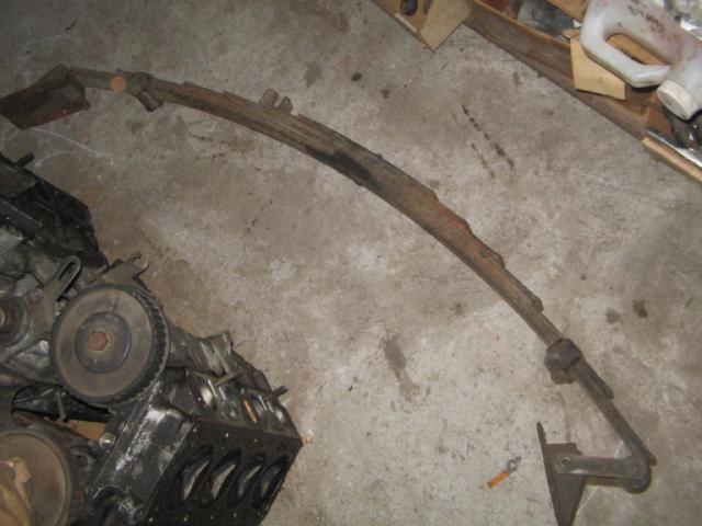 LEFT REAR LEAF SPRING ASSEMBLY