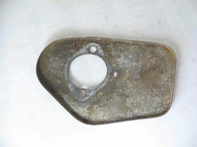 CARBURETOR DRIP PAN OR SHIELD