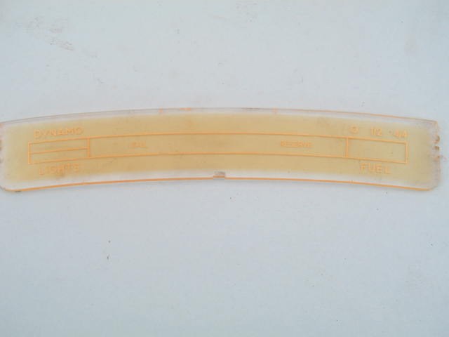 GAUGE FACE FOR 4049385 GAUGE