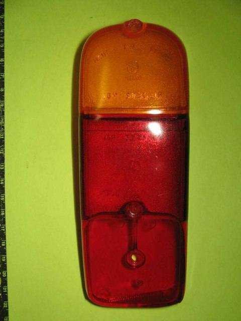 RIGHT EUROPEAN TAIL LAMP LENS