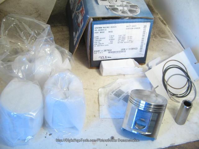 72.0 + 1.2 MM O/S PISTON SET