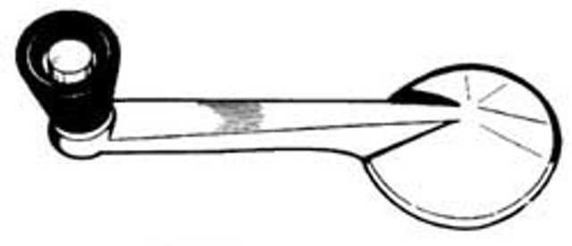 ALLOY WINDOW REGULATOR HANDLE