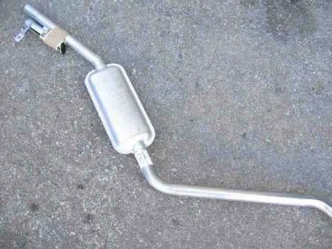 REAR MUFFLER AND TAIL PIPE