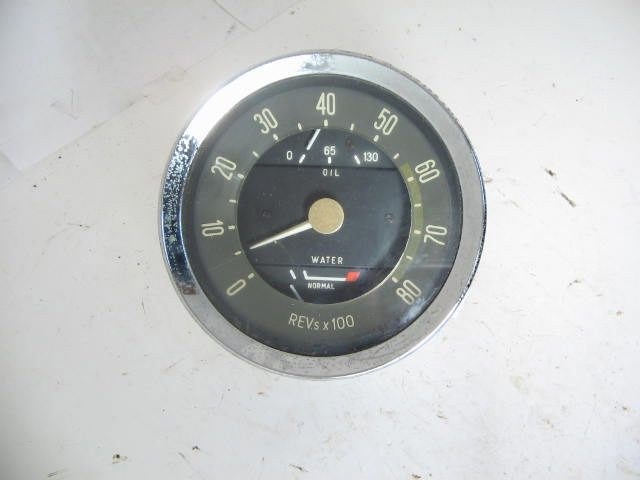 TACOMETER, OIL, & WATER GAUGE