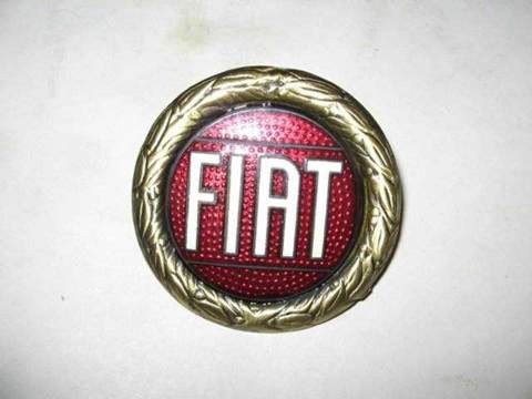 1966-74 "FIAT" WREATH EMBLEM