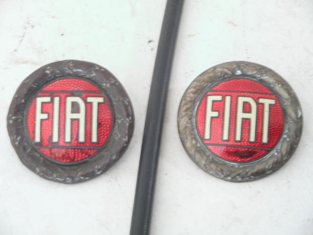 1966-74 FIAT WREATH EMBLEM