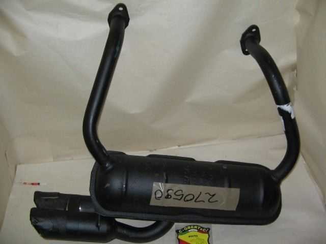 595/695 DUAL TIP EXHAUST