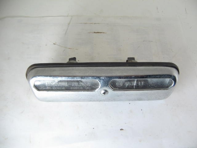 LICENSE PLATE LAMP ASSEMBLY