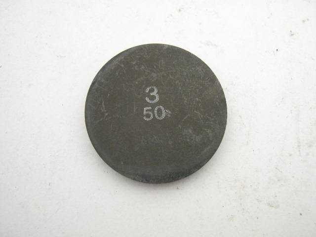 VALVE SHIM .138", 3.50MM THICK