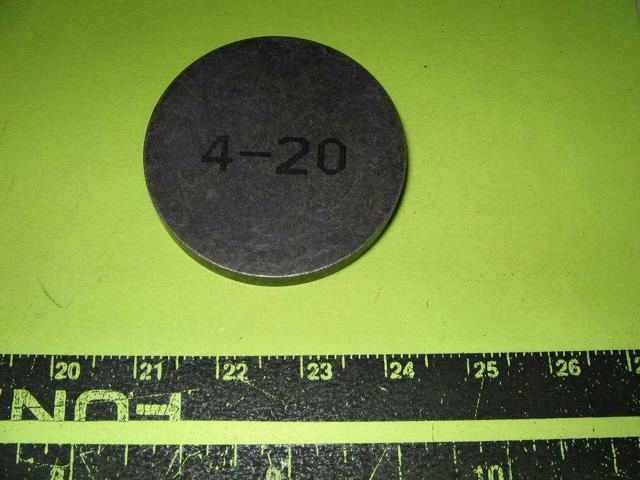 VALVE SHIM .166", 4.20MM THICK