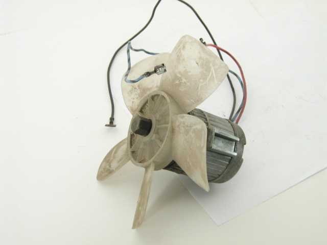 HEATER FAN MOTOR W/BLADES