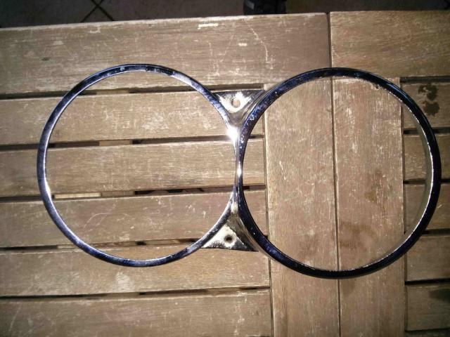 HEAD LAMP CHROME DOOR