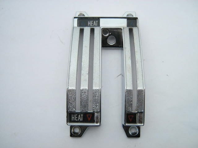 BRITE METAL HTR LEVER SURROUND