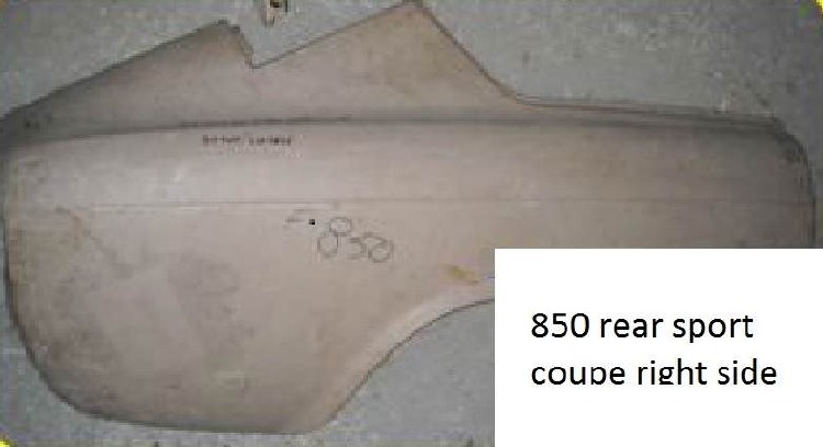 LEFT REAR FENDER