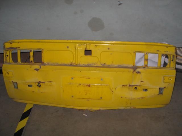 DAMAGED REAR BODY PANEL