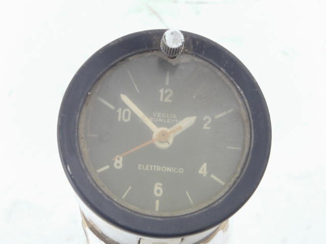VEGLIA BLACK BEZEL DASH CLOCK