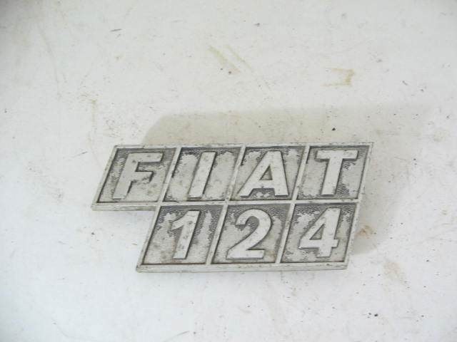 "FIAT 124" EMBLEM