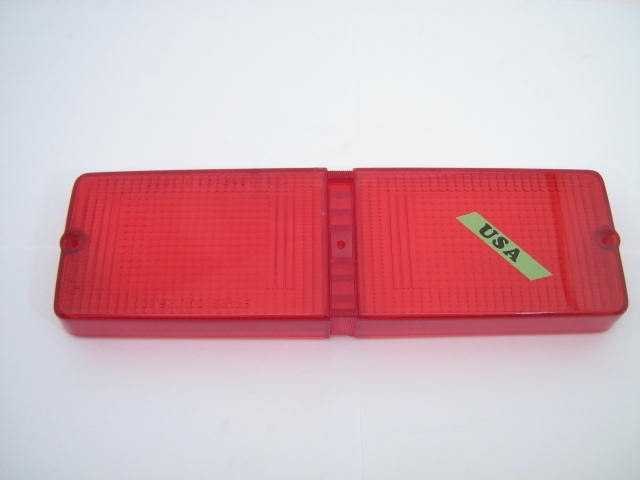 1973-76 TAIL LAMP LENS, LEFT