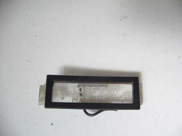 FRAME FOR MAX DEFROST