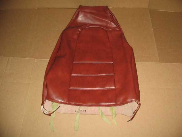 BURNT ORANGE UPPER SEAT BACK