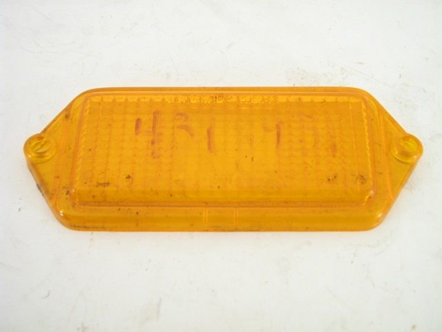 RIGHT AMBER LAMP LENS