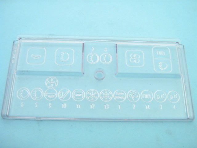 CLEAR PLASTIC FUSE BOX COVER