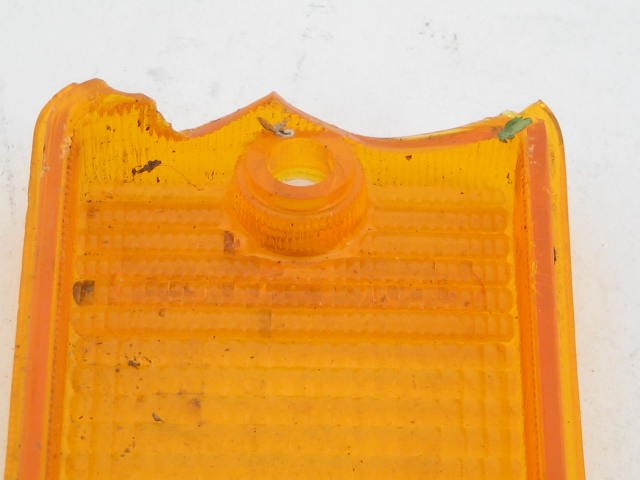 PARK/TURN LAMP LENS, DAMAGED
