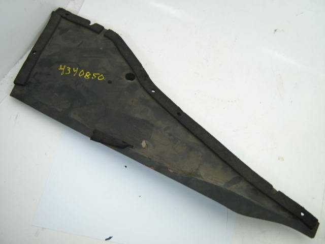 LEFT FRONT FIRE WALL SHIELD