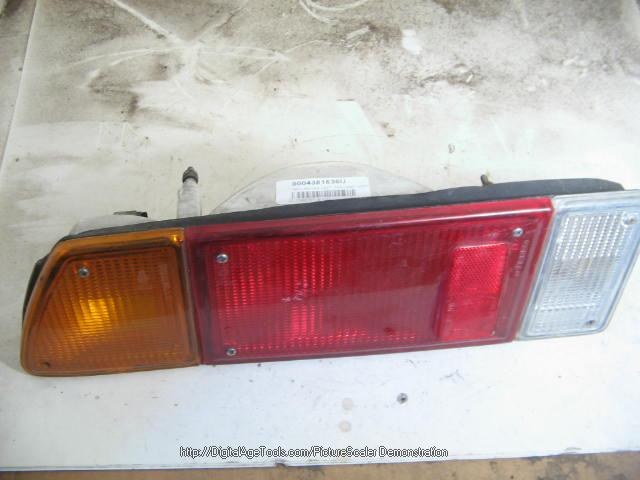 1977-88 USA LEFT TAILLAMP ASSY