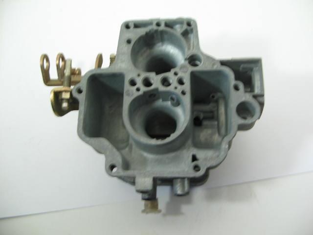 CARB BASE WITH THROTTLE SHAFTS