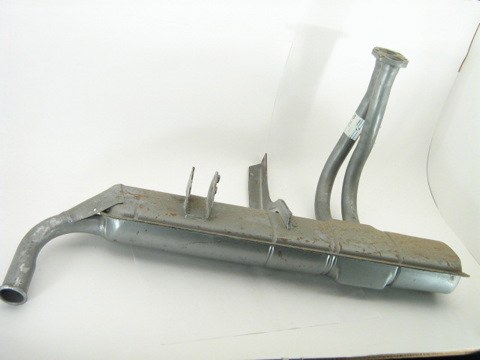 1974 MUFFLER & HEADPIPE