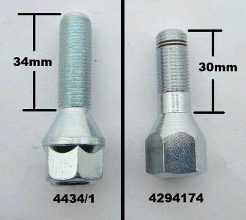 12 X 1.25 MM ALLOY WHEEL BOLT