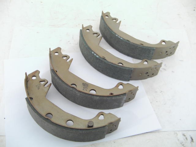 BRAKE SHOE ONLY SET OF FOUR