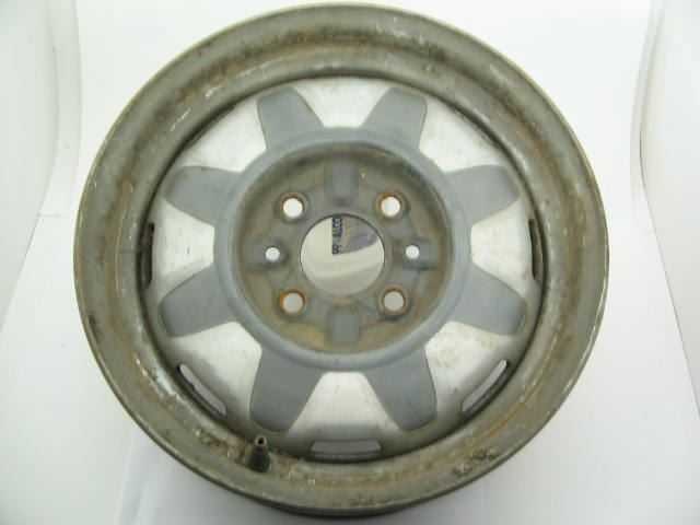 STEEL ROAD WHEEL W BLACK FACE