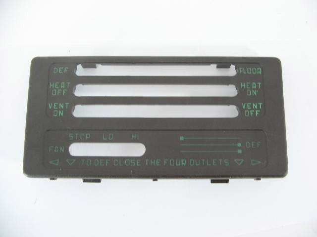 1979-82 BROWN CONTROL PANEL