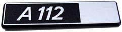 AUTOBIANCHI A112 EMBLEM