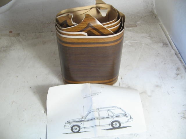 WOOD GRAIN DECAL SET