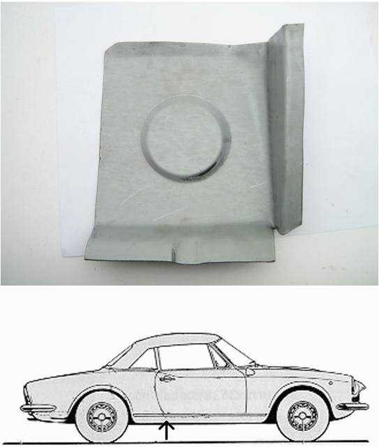 RIGHT B PILLAR LOWER PANEL